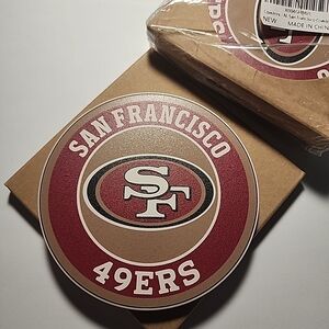 San Francisco 49ers Coasters